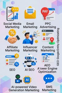 Digital marketing with AI