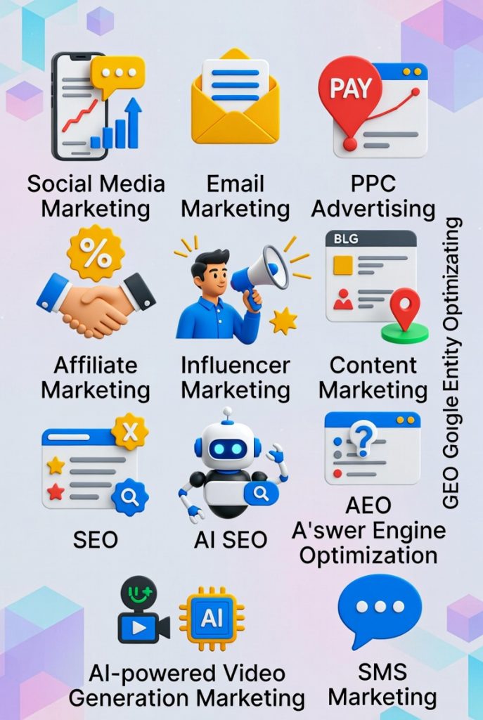 Digital marketing with AI